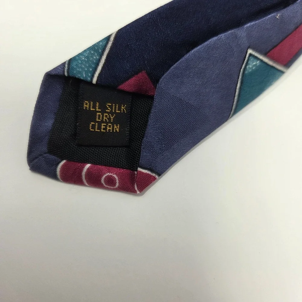 Vintage Karl Lagerfeld Abstract Silk Tie 59